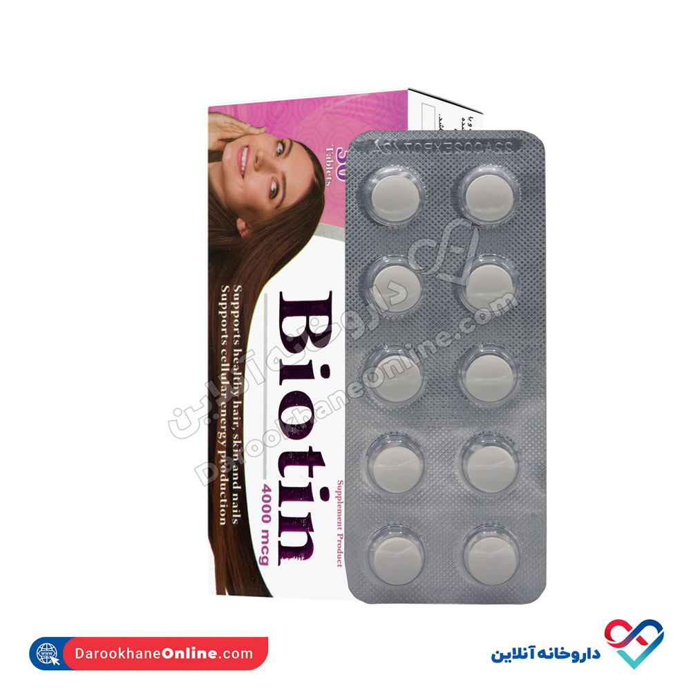 alfa-vitamins-biotin-4000mcg-3.jpg قرص بیوتین 4000 آلفا 30 عددی - Image 4